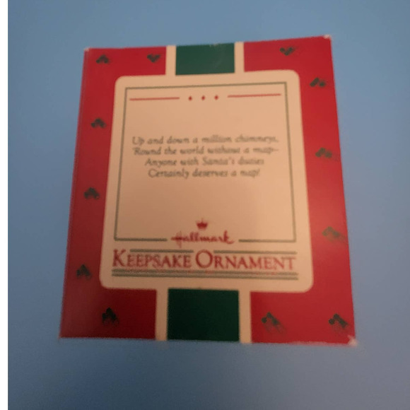 VTG Hallmark Keepsake Ornament Sleepy Santa 1987 - Picture 7 of 7